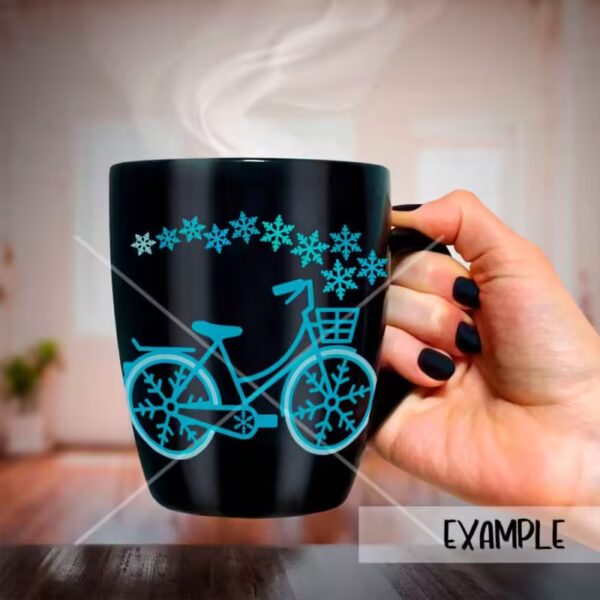 Snowflakes Bike - Image 3