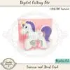 Unicorn and Heart Card