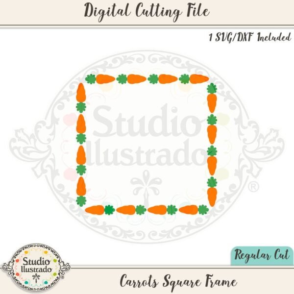 Carrots Square Frame