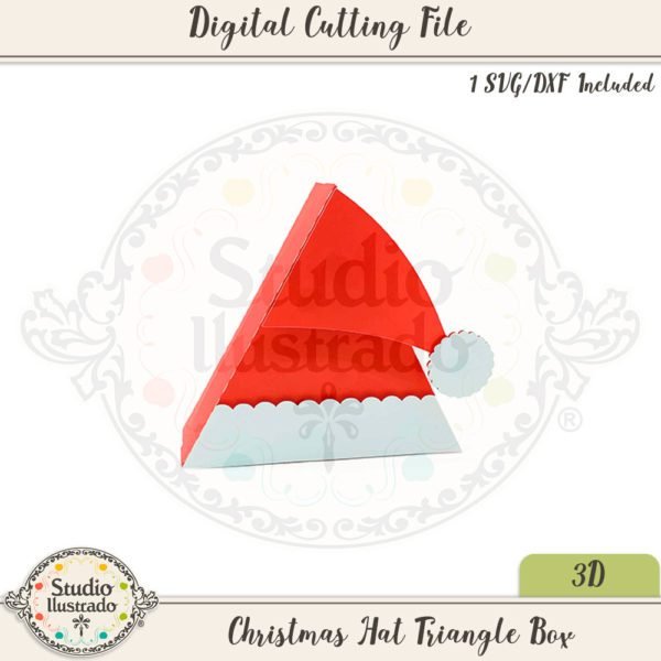 SI Christmas Hat Triangle Box 2019