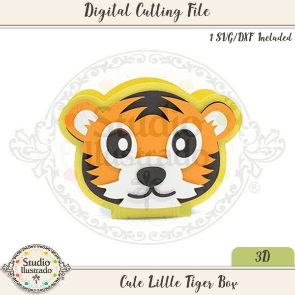 Cute Little Tiger Box