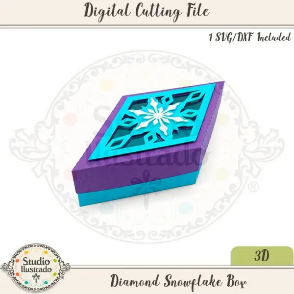 Diamond Snowflake Box