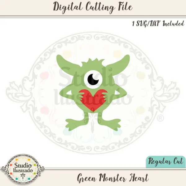 Green Monster Heart