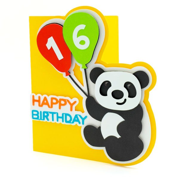 SI Happy Birthday Panda Bear Card 3