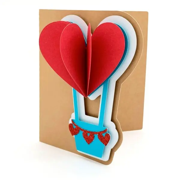 Hearts Balloon Card - Imagem 3