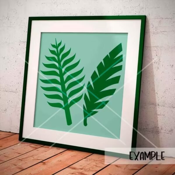 Set Tropical Leaves - Image 2