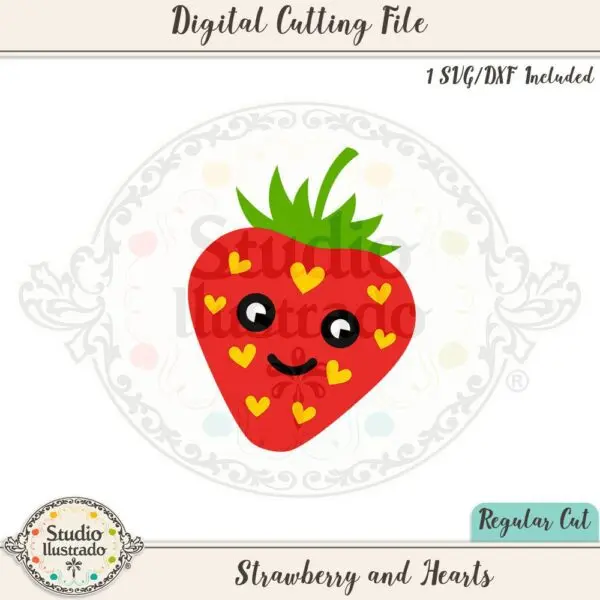 Strawberry and Hearts