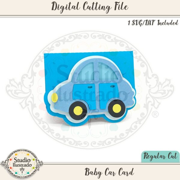 Baby Car Card