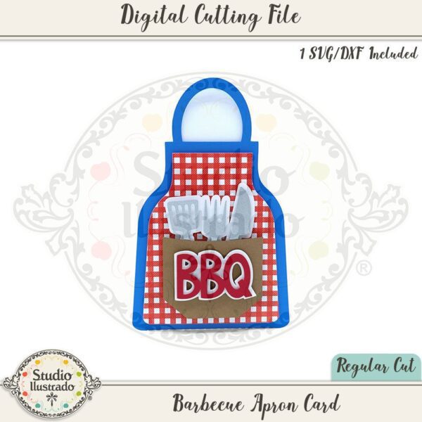 Barbecue Apron Card