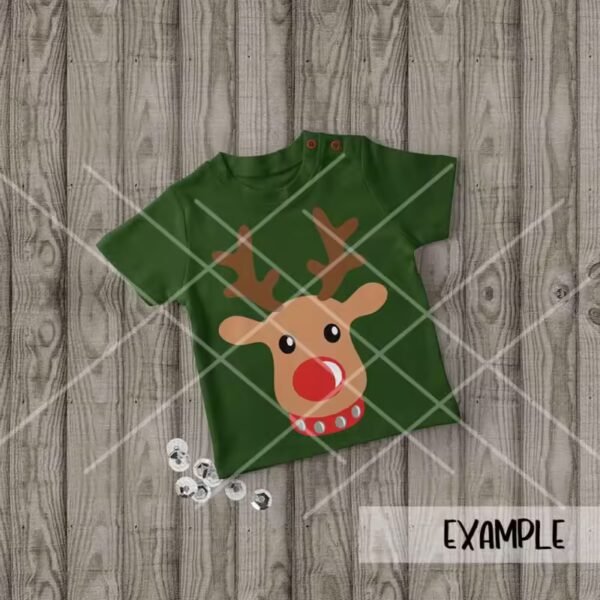 Christmas Reindeer Face - Image 2