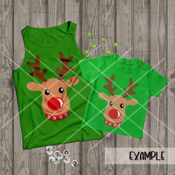 Christmas Reindeer Face - Image 3