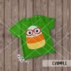 Cute Candy Corn Wearing Glasses - Image 2