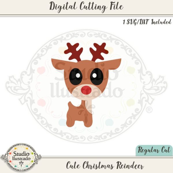 SI Cute Christmas Reindeer 2020 scaled