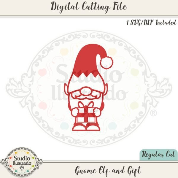 Gnome Elf and Gift