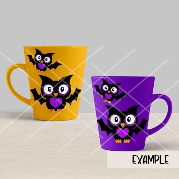 Halloween Owl with Bat Wings - Image 2