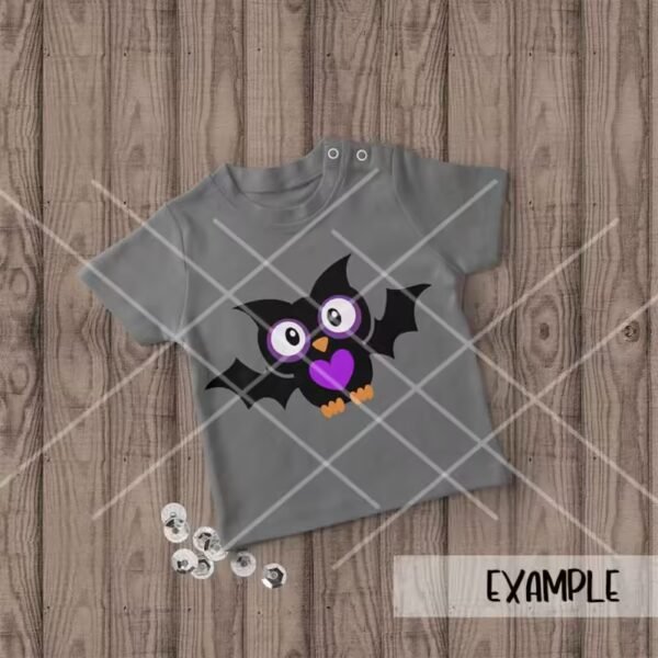 Halloween Owl with Bat Wings - Image 3