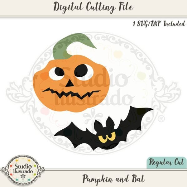 Pumpkin and Bat