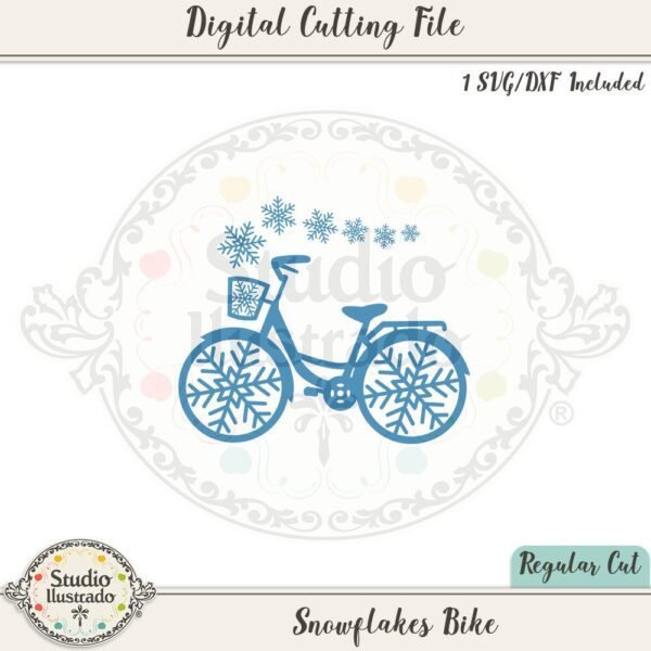 Snowflakes Bike