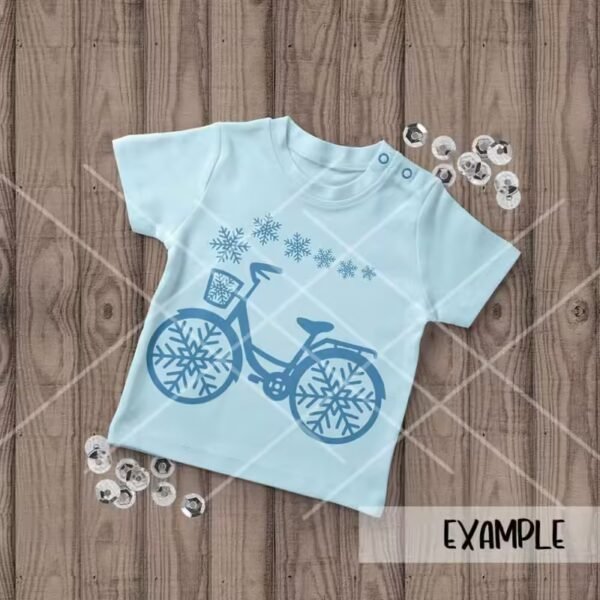 Snowflakes Bike - Image 2