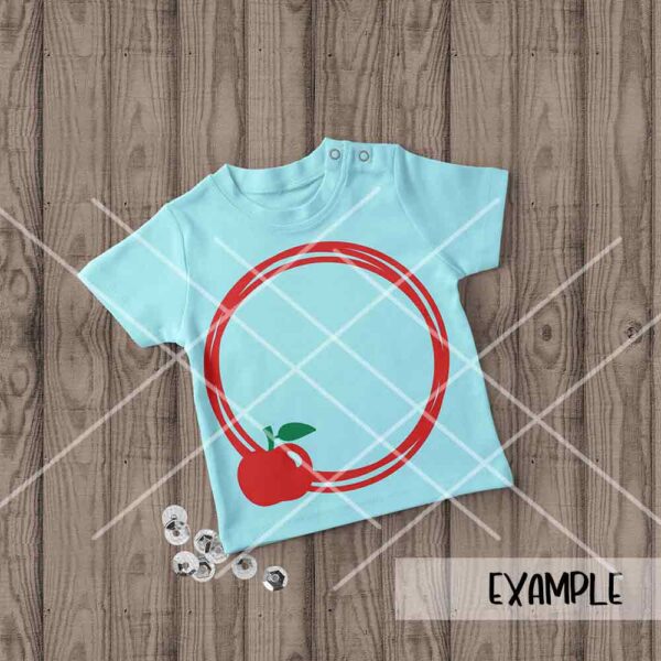 SI Apple Circle Frame mock