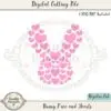 Bunny Face and Hearts