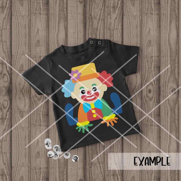 SI Cute Clown mock