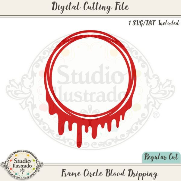 SI Frame Circle Blood Dripping 2021 scaled