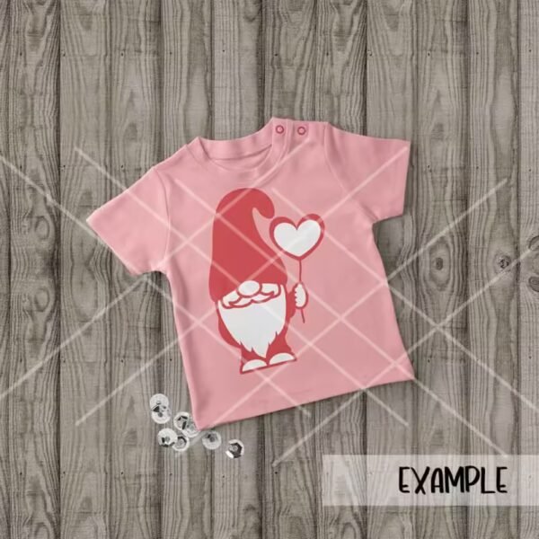 Gnome and Heart Balloon - Image 2