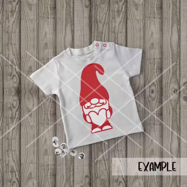 SI Gnome with Heart mock