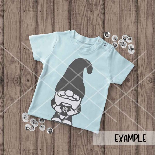 SI Gnome with Snowflake Mug mock