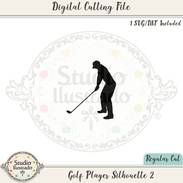 SI Golf Player Silhouette 2 2021