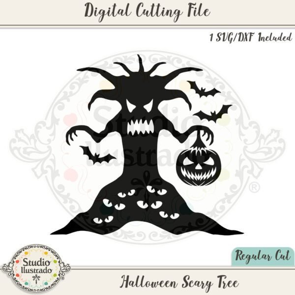 SI Halloween Scary Tree 2021