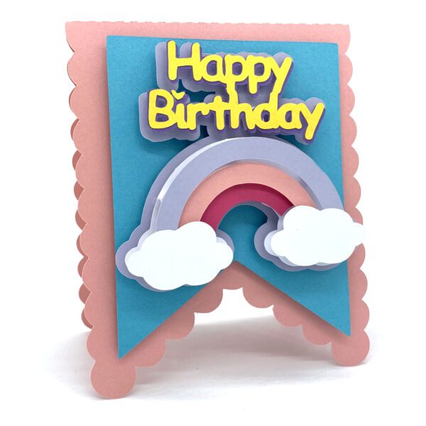 SI Happy Birthday Rainbow Flag Card 2