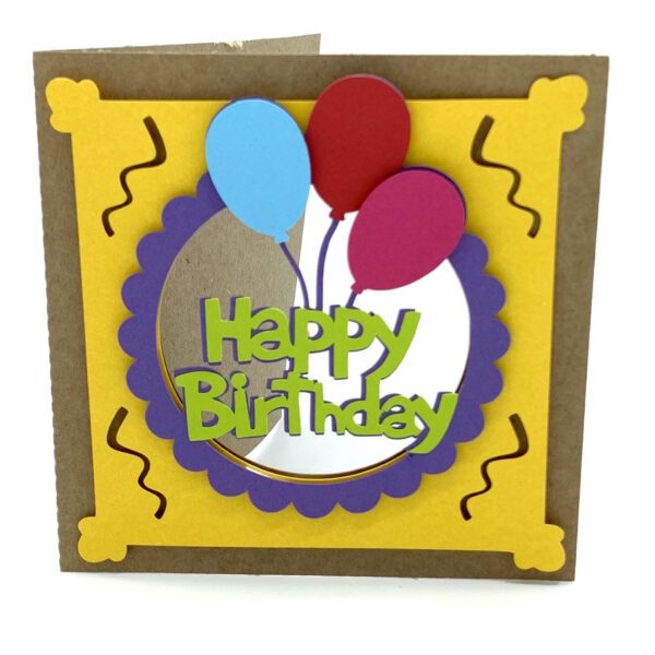 SI Happy Birthday Square Card 3