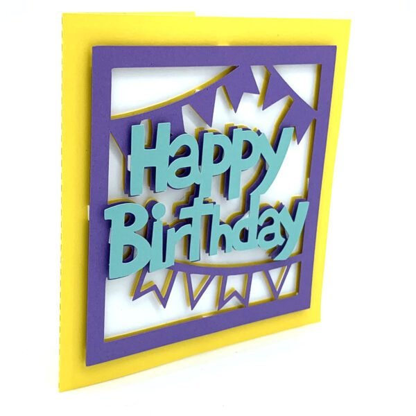 SI Happy Birthday and Flags Card 2