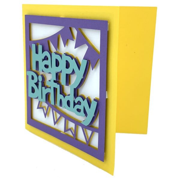 SI Happy Birthday and Flags Card 3