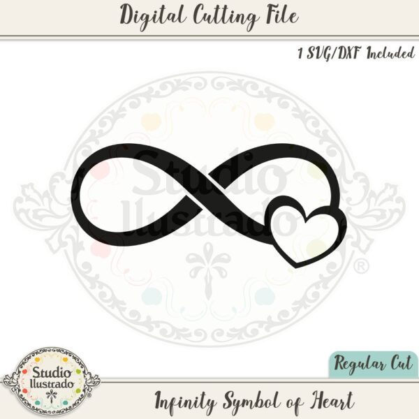 Infinity Symbol of Heart