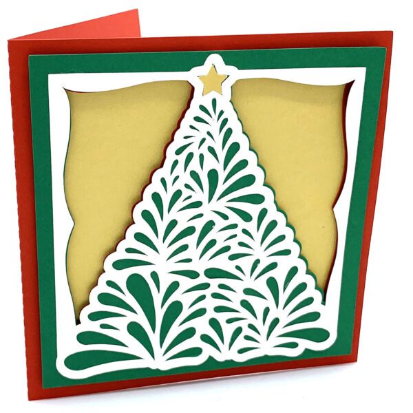 SI Christmas Tree Card