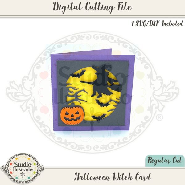 Halloween Witch Card