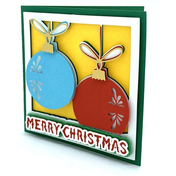 Merry Christmas Ornaments Card - Image 4