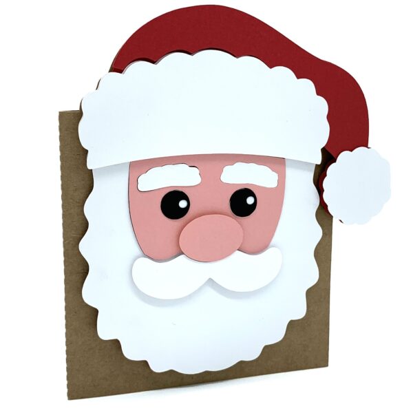 Santa Claus Face Card - Image 3