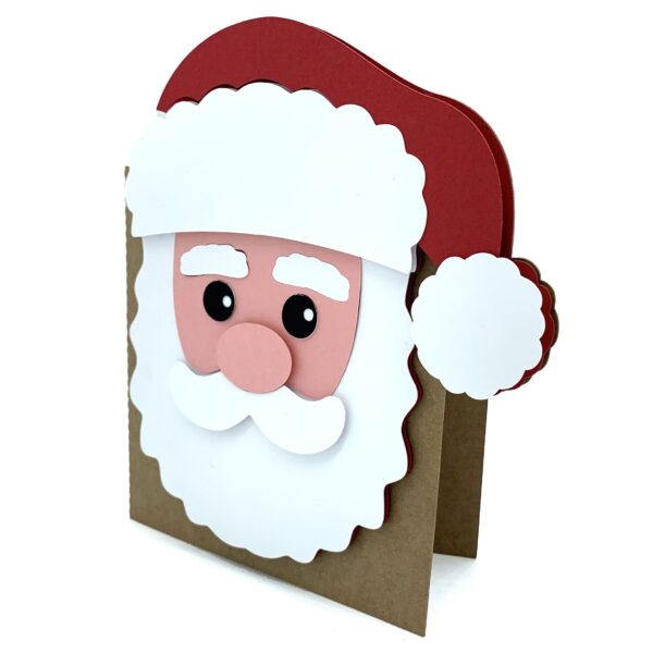 Santa Claus Face Card - Image 4