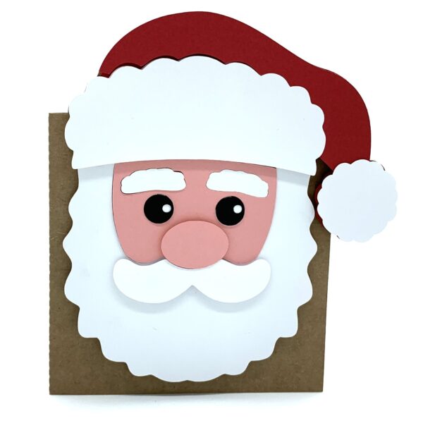 Santa Claus Face Card - Image 2