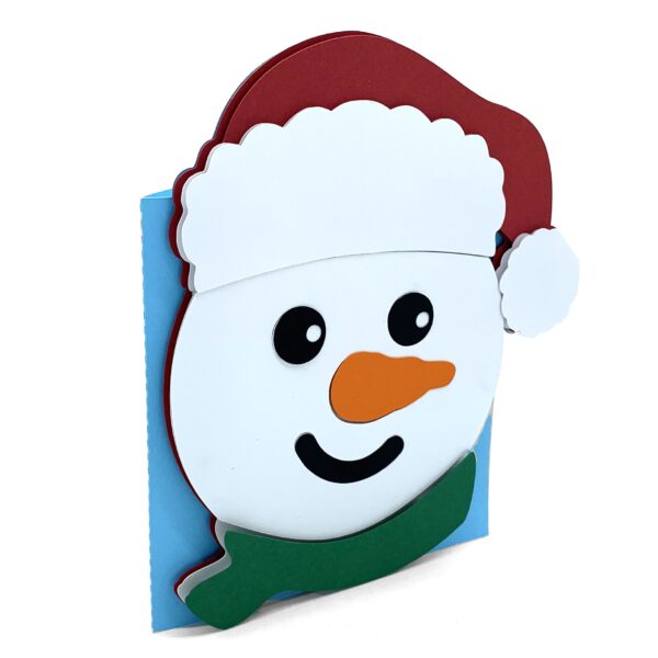 Snowman Face Card - Image 3