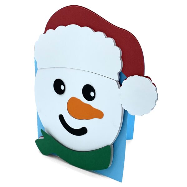 Snowman Face Card - Image 4