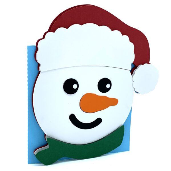 Snowman Face Card - Image 2