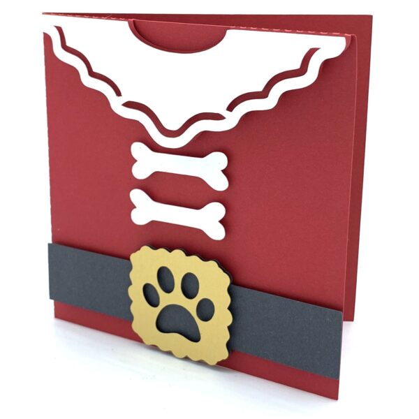 Christmas Paw Dog Card - Image 4