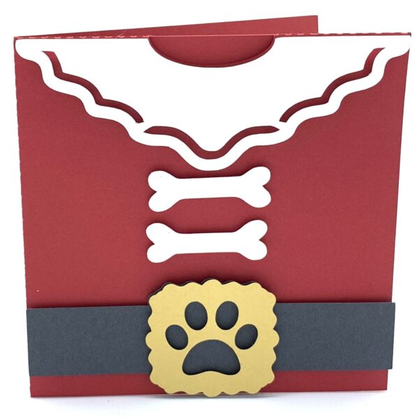 Christmas Paw Dog Card - Image 2