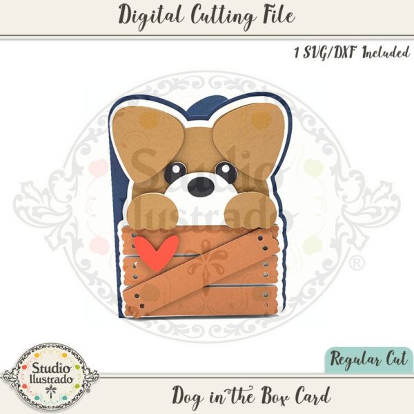 Dog in the Box Card