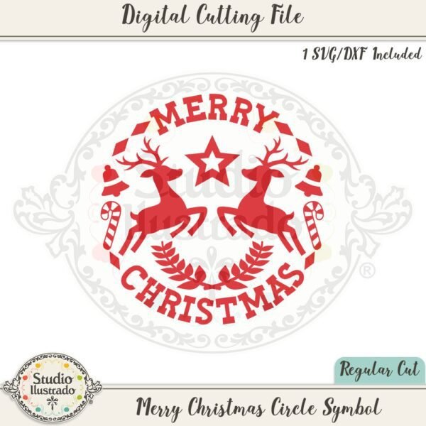 SI Merry Christmas Circle Symbol 2021 scaled